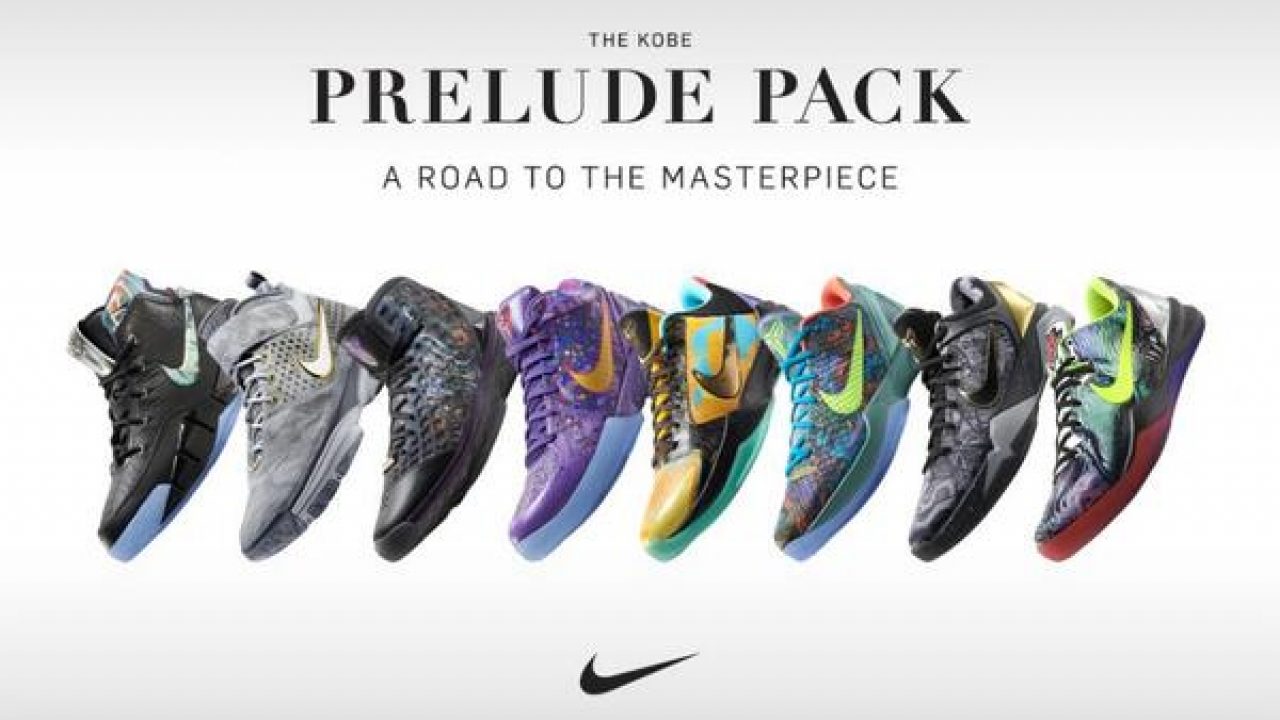 Nike Unveils 'Kobe Prelude Pack,' Kobe 