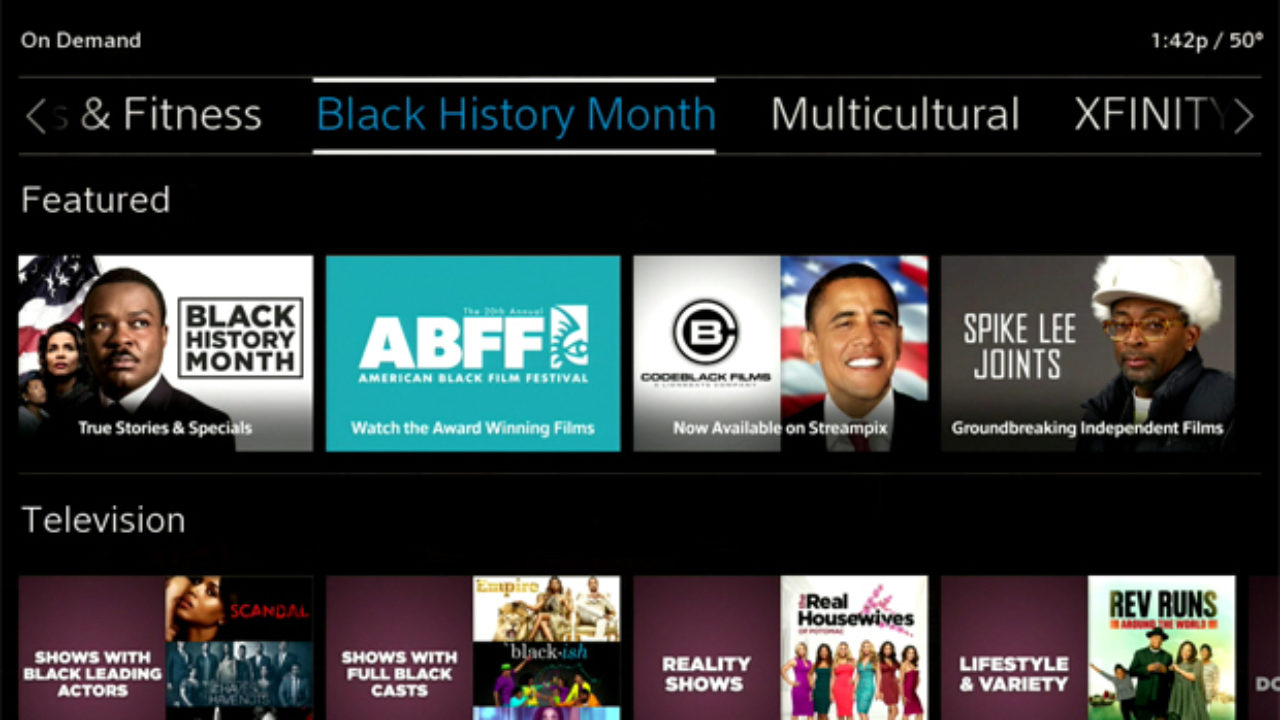 Comcast Launches Xfinity On Demand Destination With ABFF Curated Films
