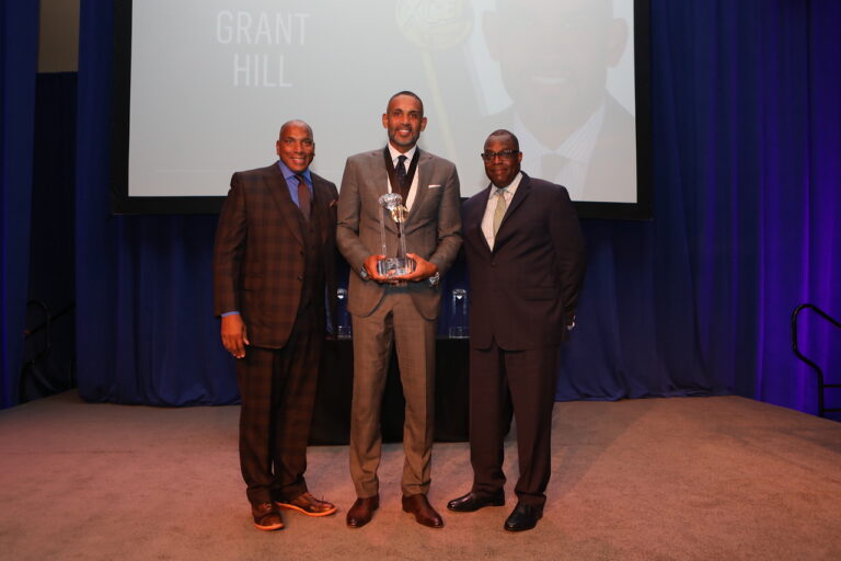 Grant Hill Spins Tale About How Earl ‘Butch’ Graves Inspired His Shot at Basketball at Black Men Xcel