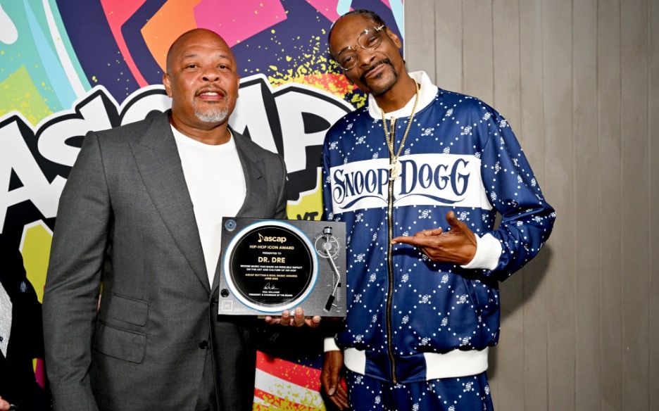 ASCAP Dr. Dre and Snoop Dogg