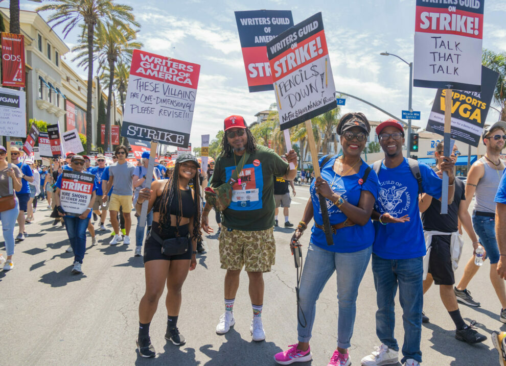 Strike, writers, studios, pay, wages, deal, launch, writers guild