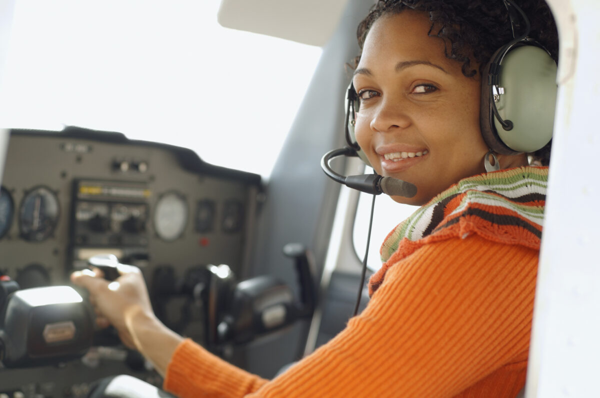pilot, 18, black girl, certified
