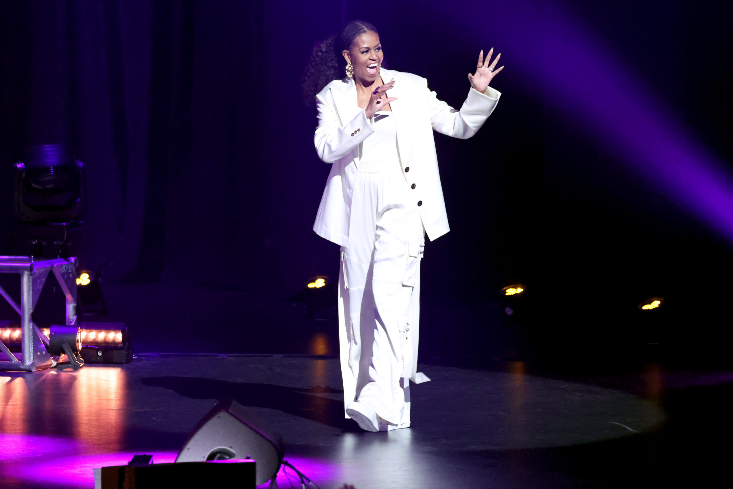 Michelle Obama's 'Party At The Polls' Kicks Off With 500 Events, image size:2560x1707