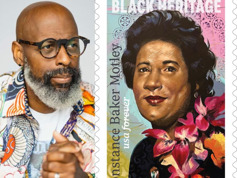 Charly Palmer Depicts Constance Baker Motley On 2024 Stamp For U.S. Postal Service Black Heritage Series