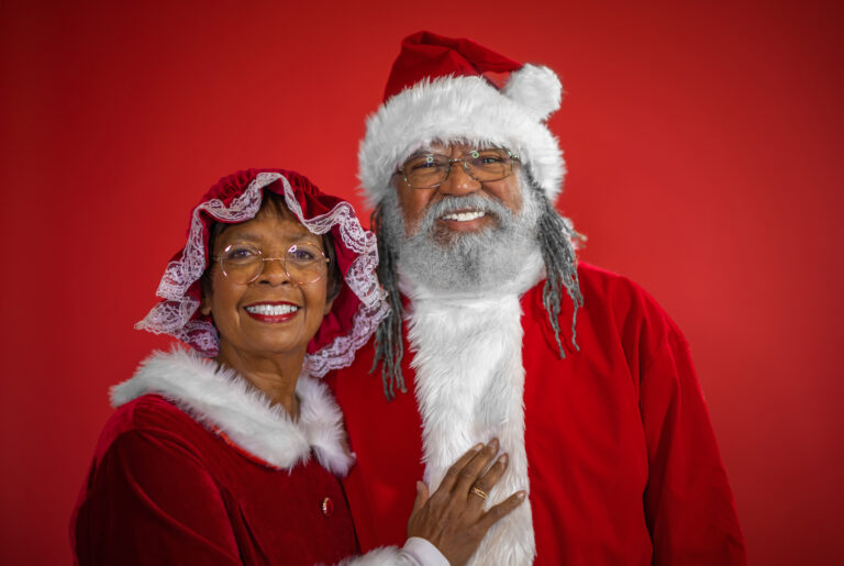 Black Santa Claus And Mrs Claus