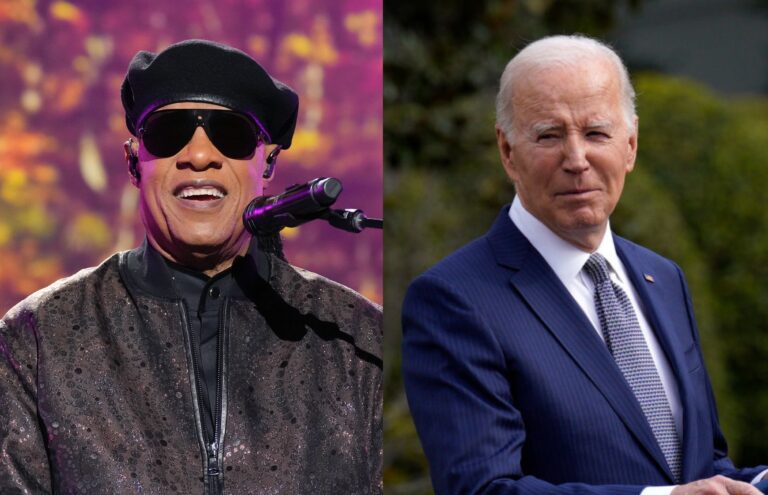 Stevie Wonder, Joe Biden