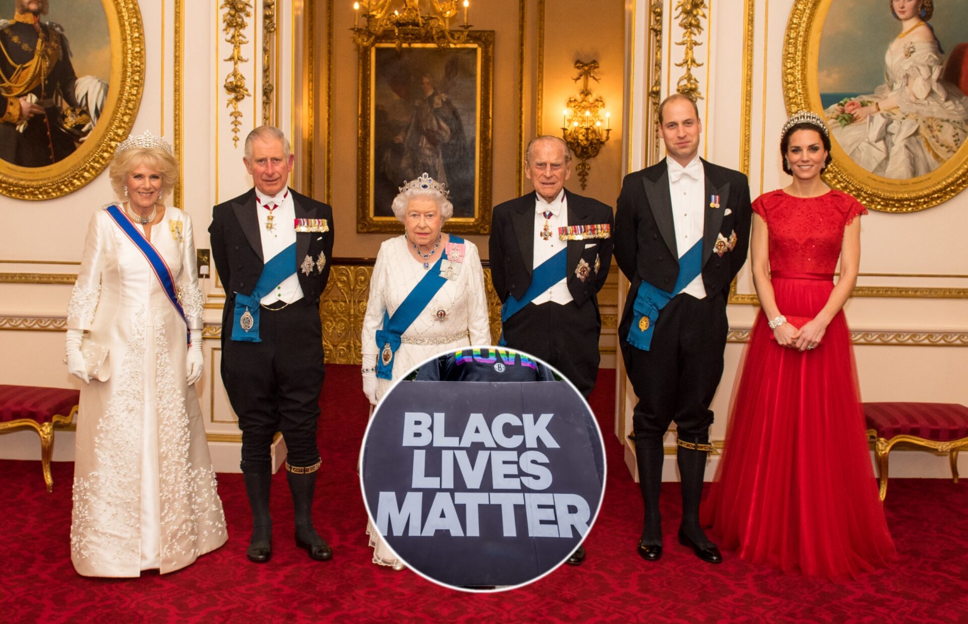 BLM, Black Lives Matter, Royal family