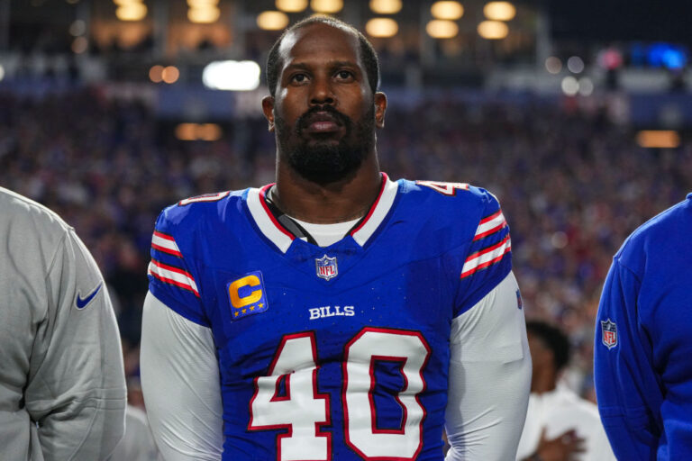 Buffalo Bills Linebacker Von Miller Charged with Assaulting Pregnant Woman