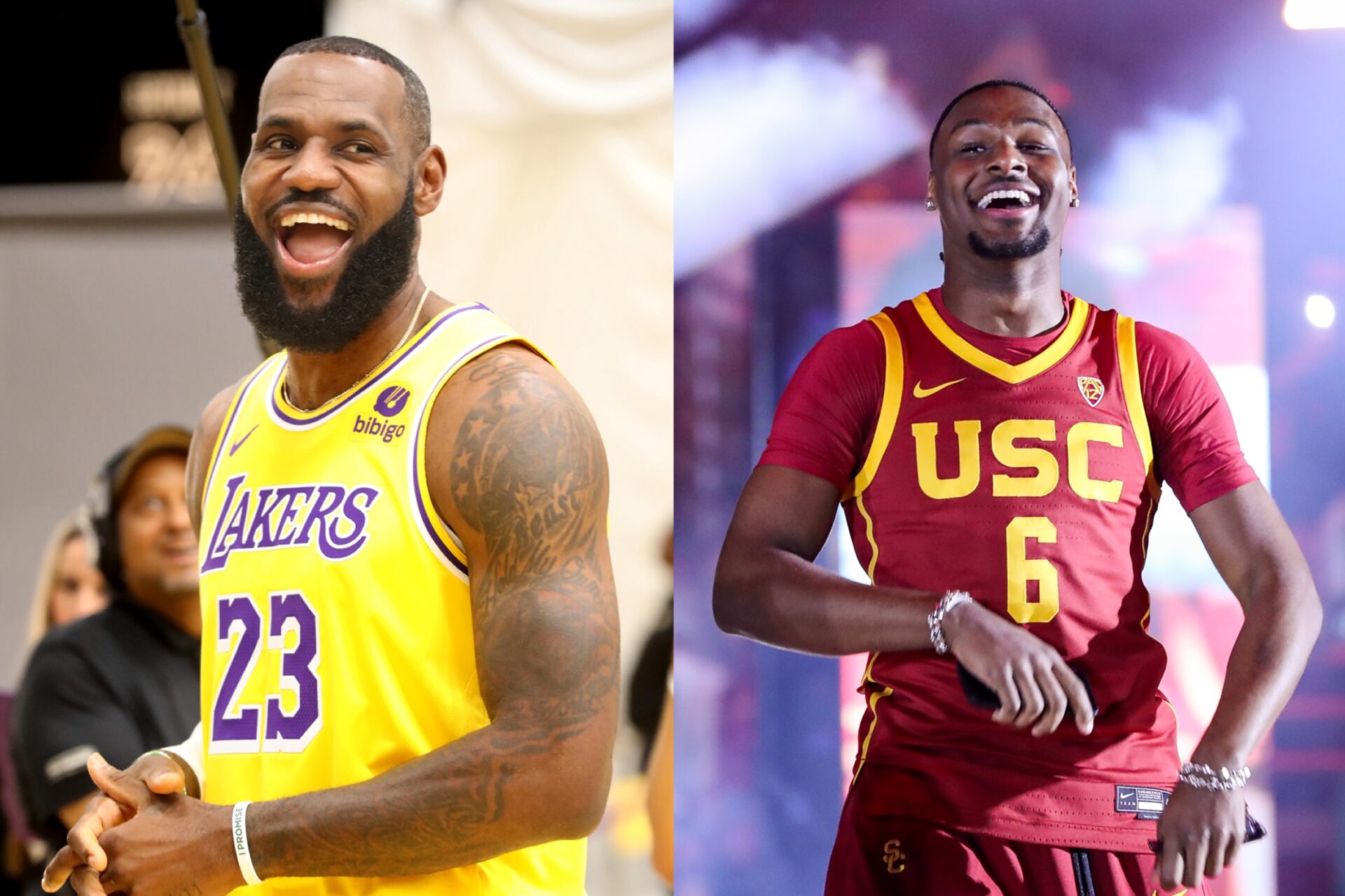 LeBron James Vows To See Bronny's USC Debut