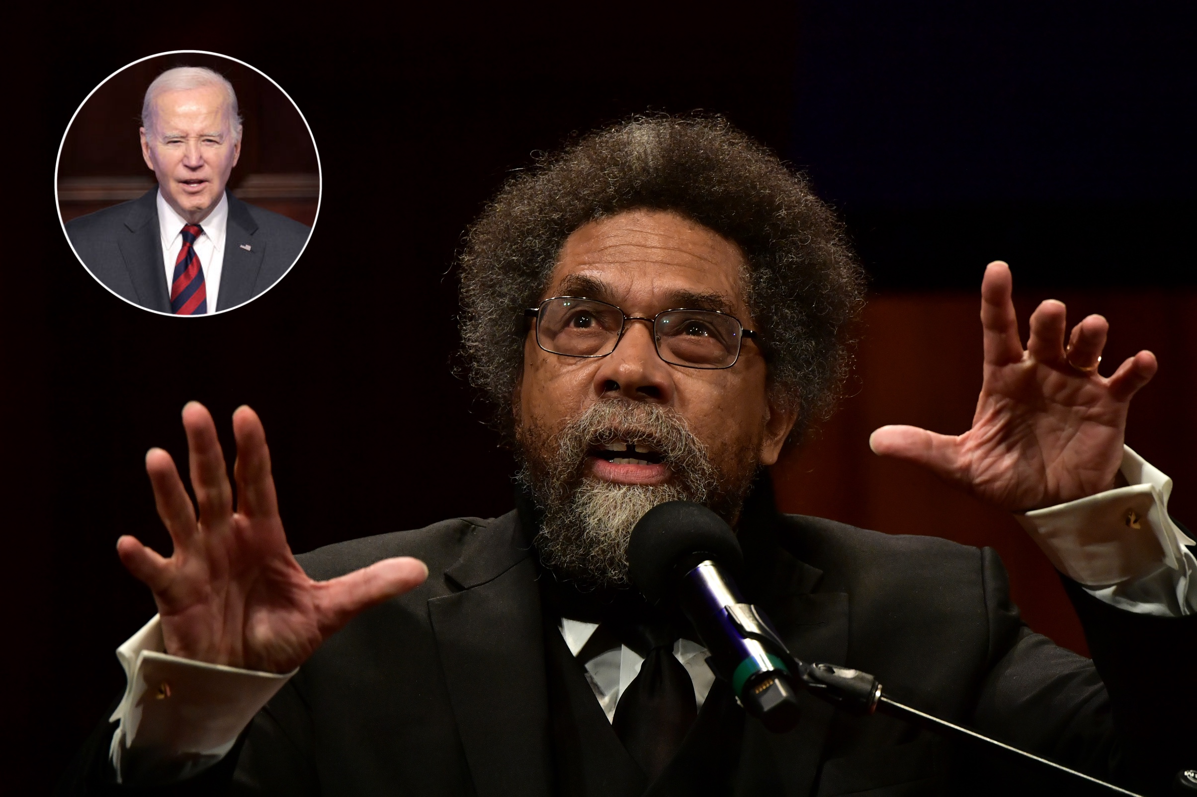 Cornel West cree que la campaña de Biden no durará mucho