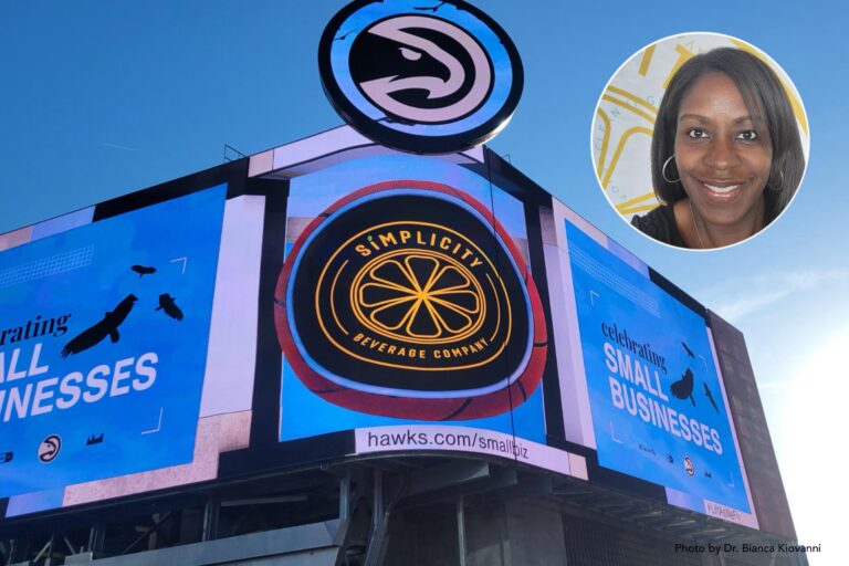 Atlanta Hawks Recognize Black Woman-Owned Beverage Company For ‘Lifting The 404’