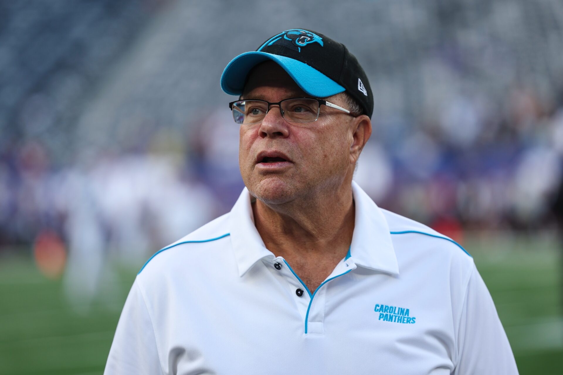 David Tepper, Carolina, Panthers, drink, Brian, McCarthy, stands, NFL,