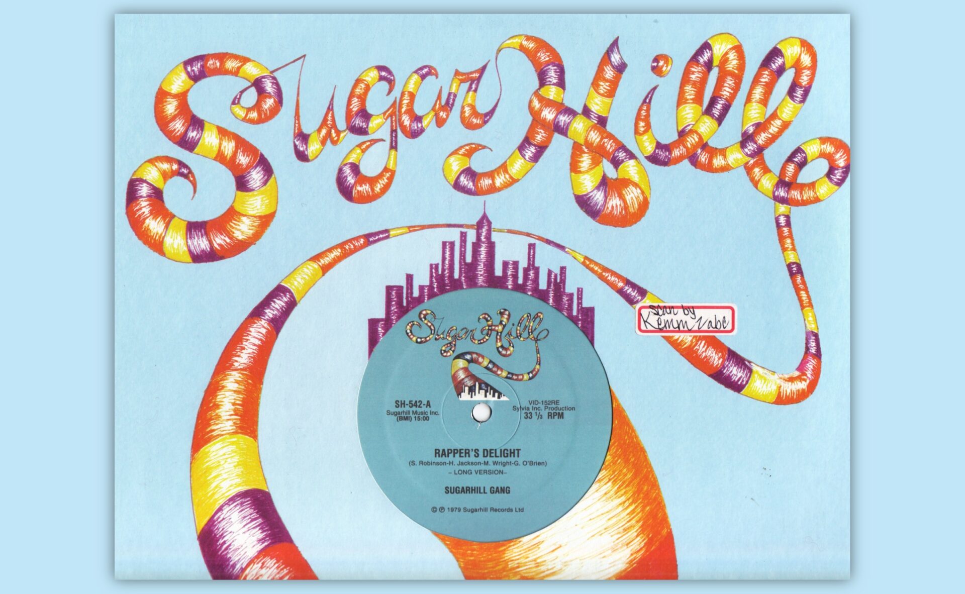 Hip-Hop Album Cover, Sugar Hill Gang