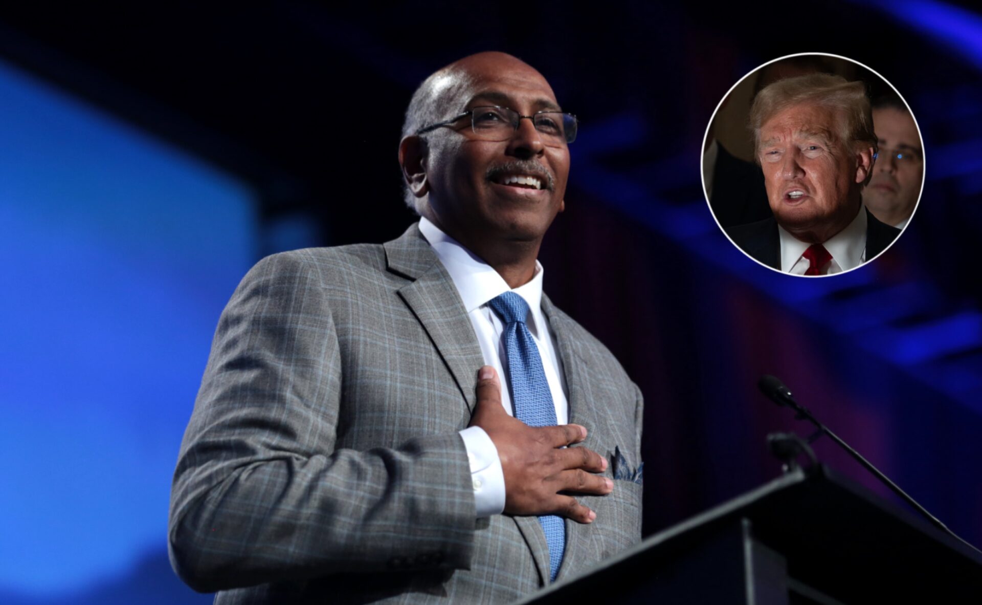 Michael Steele, Trump, Black voters, conservatives, black tie, event