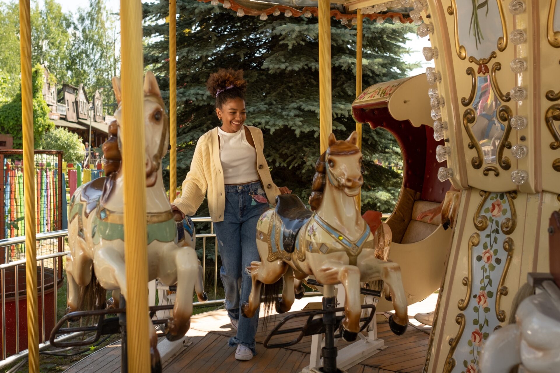 PETA, Amusement Parks, carousels, merry-go-round