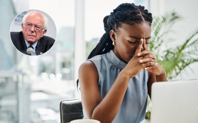 Four-Day Workweek Bill, Bernie Sanders, Mental Health, 4-day work week