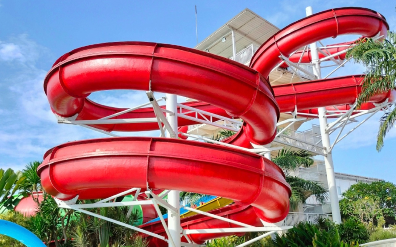 Lake Lanier, waterslide, coaster, patrons, go sports, Lake Lanier, Lanier Island authority