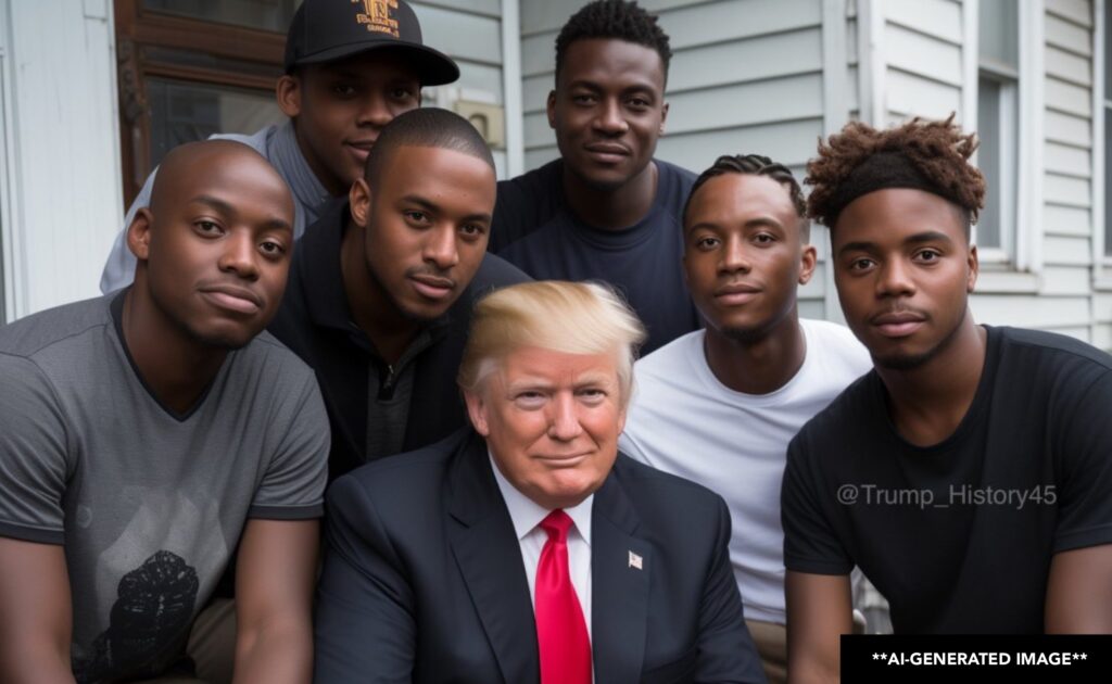 Photos Of Black Trump Supporters Are Fake News AF