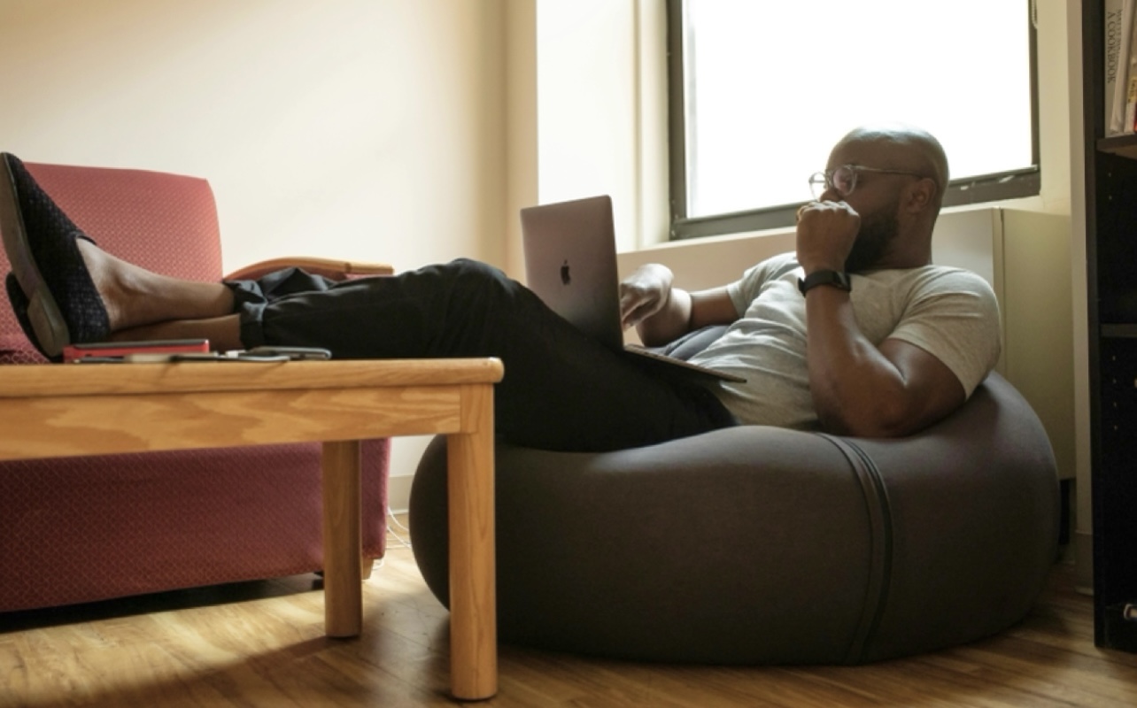 Remote Workers. Work from home, Laptop, remote work