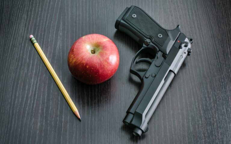 Gun, firearm, teacher