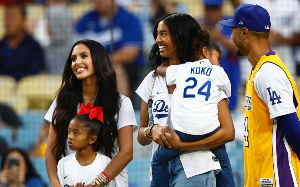 Vanessa Bryant Gives Los Angeles Dodgers New Kobes