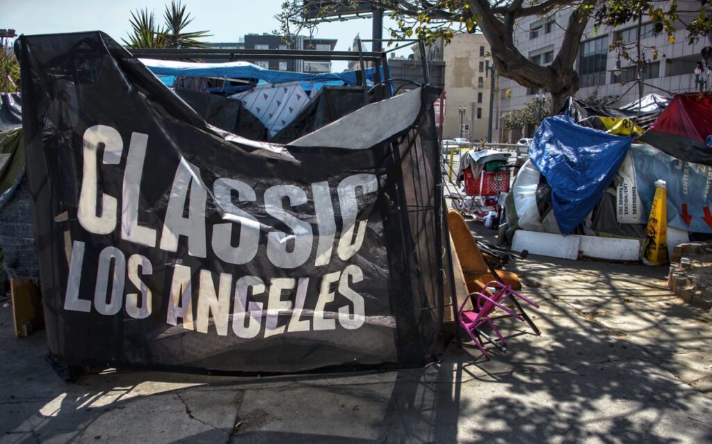 Housing Built By LA’s Homeless Community Receives Mixed Reactions From Neighbors 