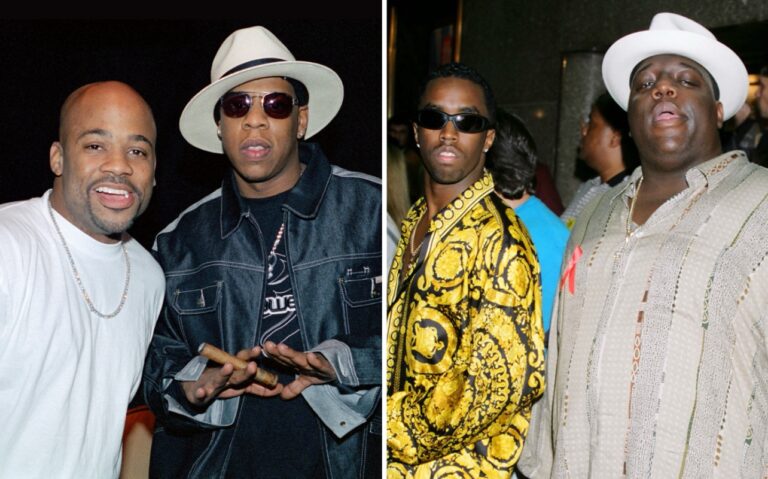 Damon Dash, Jay-Z, Notorious B.I.G., P Diddy