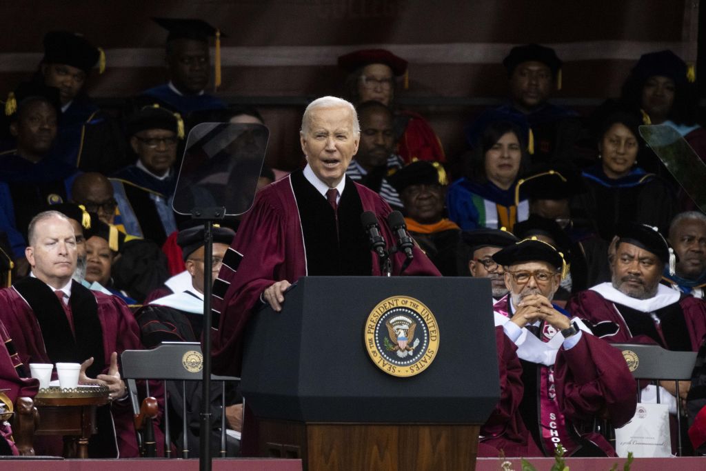 Biden Addresses Gaza Crisis Criticism In Morehouse Commencement Speech, Met With Minimal Protests