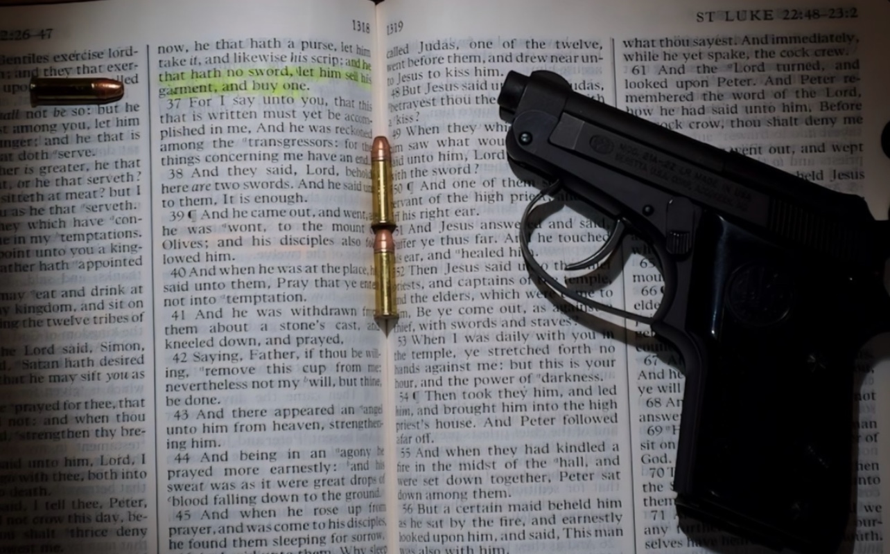 Arrested, Sermon, Gun, Bible, Pennsylvania