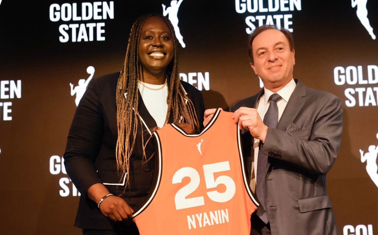 Ohemaa Nyanin, WNBA Golden State, Warriors co-executive Chairman and CEO Joe Lacob