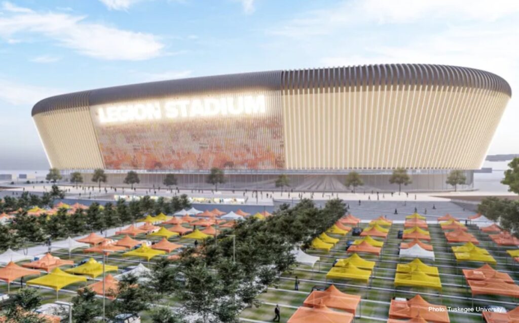 Tuskegee University Students Redesign Alabama’s Legion Field Stadium