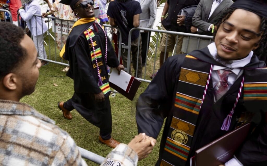 Morehouse Graduate Thanks Incarcerated Uncle For Taking Out A Loan To Help Him Pay Tuition, ‘It Really Takes A Village’