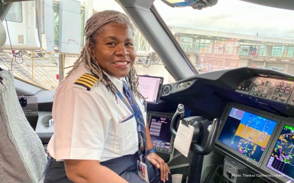 1st Black Woman To Fly In U.S. Air Force Retires As A United Airlines Pilot