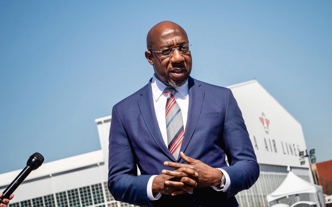 Sen. Rev. Raphael Warnock, Atlanta Hartsfield-Jackson International Airport