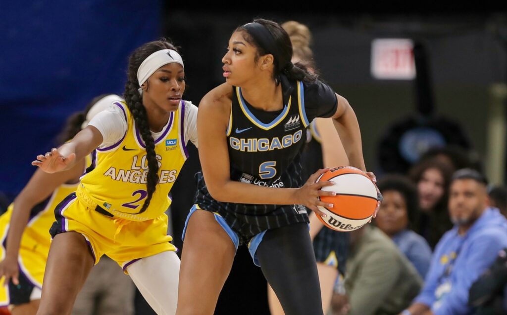 Angel Reese Helps Chicago Sky Secure First Home Victory Of WNBA Season