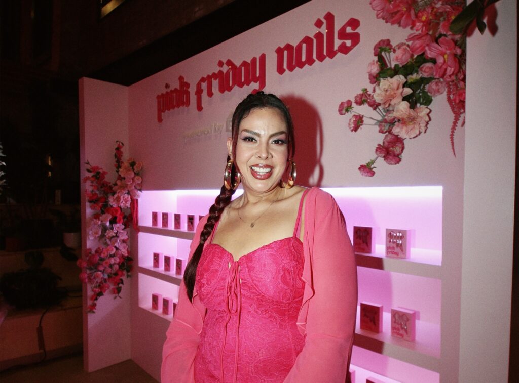 Pink Friday Nails creative director Yvett G