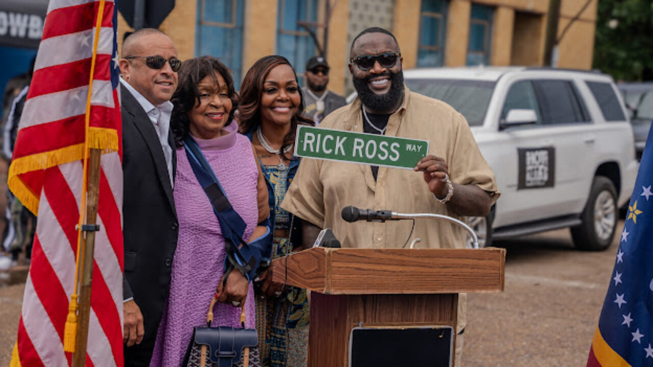 Rick Ross Honored With Street Naming In Clarksdale, Mississippi
