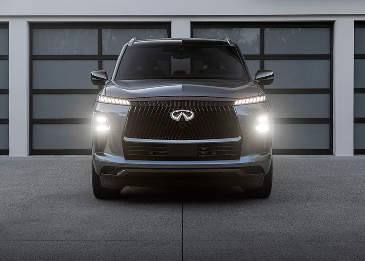 The all-new 2025 Infiniti QX80 blends bold luxury with intuitive technology and key features, including 14.3-inch displays, Klipsch audio, biometric cooling, and massage seating for all rows.