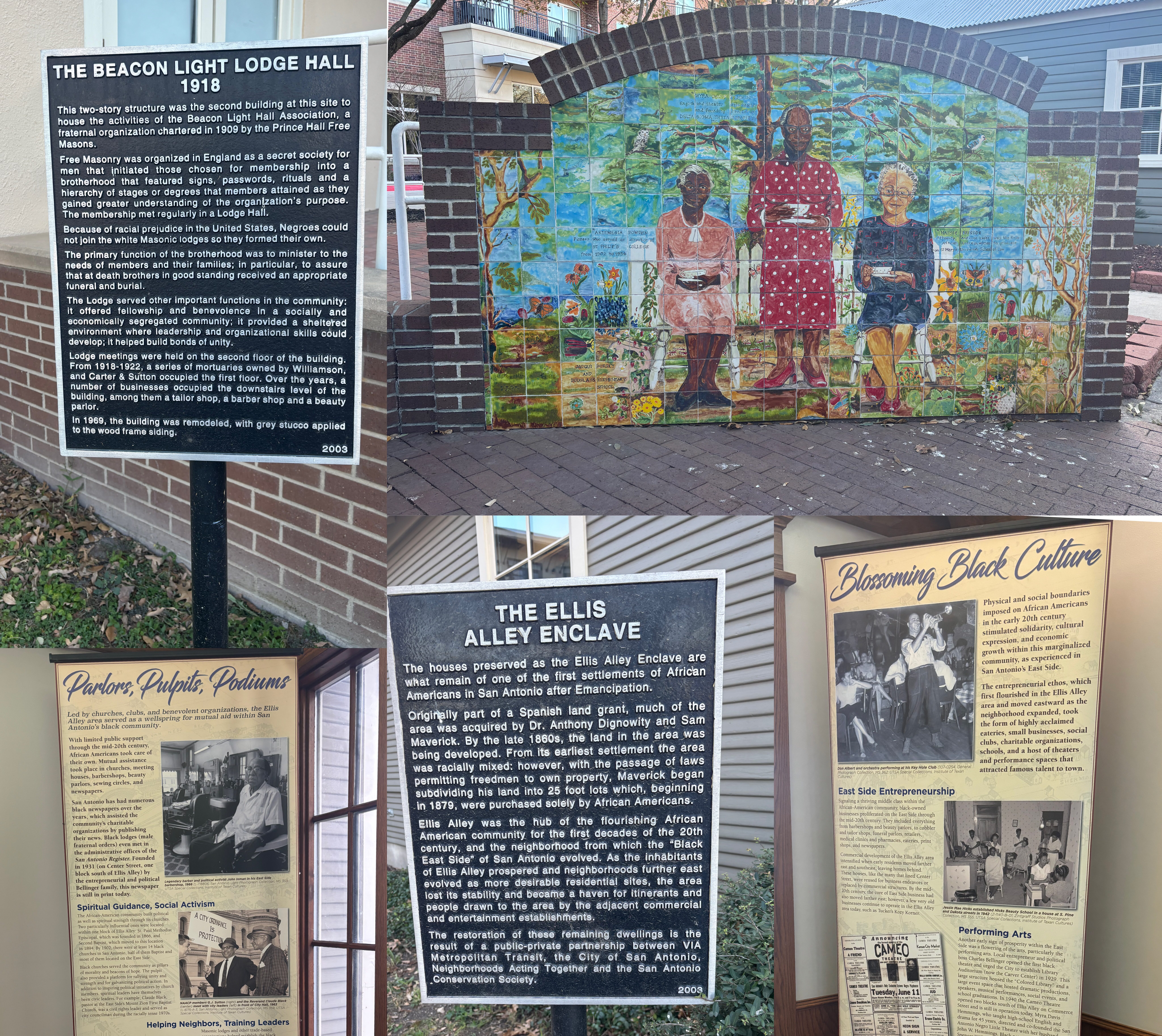 San Antonio, St. Paul Square, Black History Tours